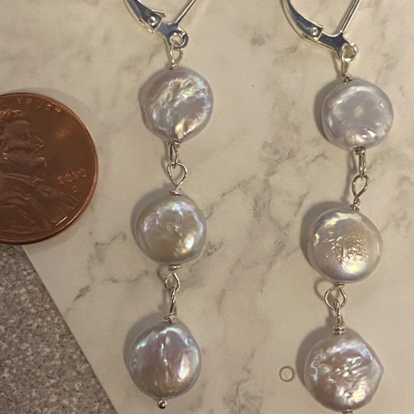 🔥3x$15🔥Coin drop earrings - Picture 4 of 4